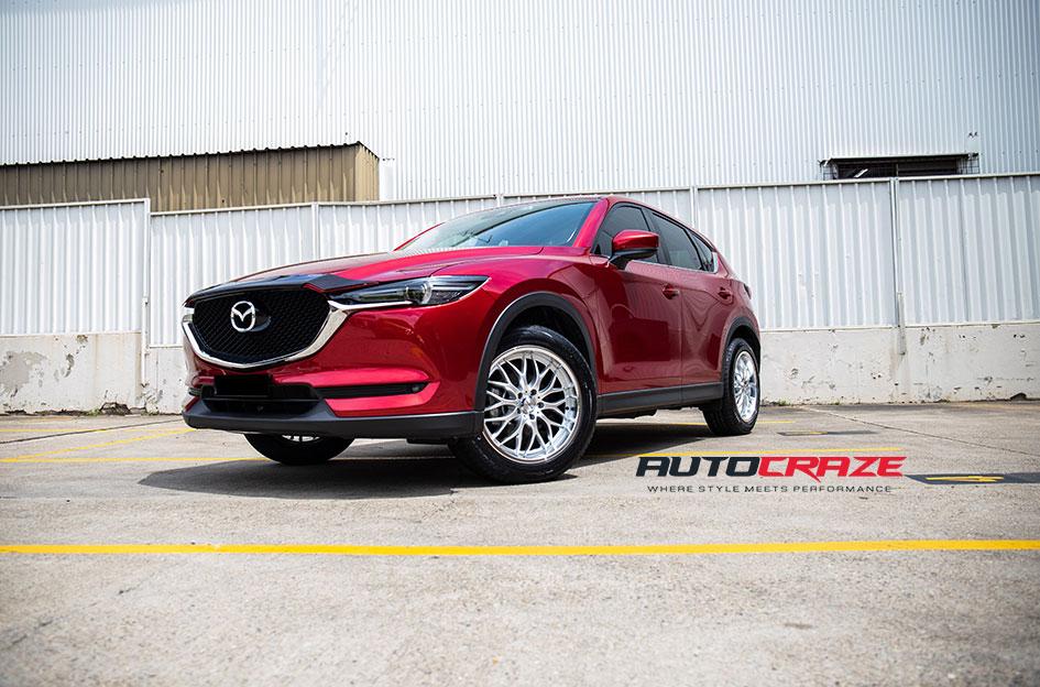 MAZDA CX5 CHEETAH HYPER SILVER POLISH LIP